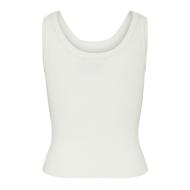 Débardeur Ecru Femme Pieces Prista vue 2