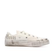 Baskets Blanches Femme Converse Chuck 70 Studded vue 2