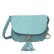 Sac bandoulière Bleu Femme Manoukian Amy pas cher