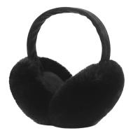 Cache Oreilles Noir Stella Green Fourrure Cosy