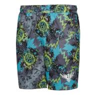 Short de Basketball Gris/Bleu Homme Puma Melo Blue Hive Aop pas cher