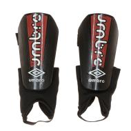 Protège-tibias Noir/Rouge Enfant Umbro Cypher pas cher