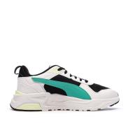 Baskets Noires/Blanches/Turquoise Puma Homme Puma Trinity 2 vue 2