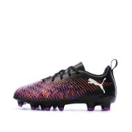 Chaussures de Foot Noir/Violet Junior Puma Future 8 Play FG/AG Jr pas cher
