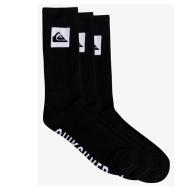 X3 Paires de Chaussettes Noir Homme Quiksilver AQYAA03316