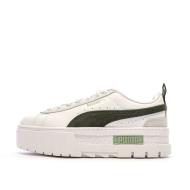 Baskets Blanches/Vert Femme Puma Mayze