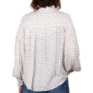 Chemise Blanche à fleurs Femme Teddy Smith Dova vue 2