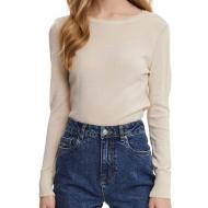 Pull Beige Femme Vero Moda Linnea pas cher