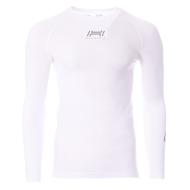 T-shirt Manches Longues Blanc Homme Hungaria Baselayers pas cher