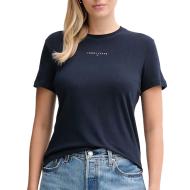 T-Shirt Marine Femme Tommy Hilfiger Linears