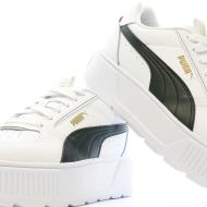 Baskets Blanches/Noires Femme Puma Karmen vue 7