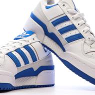 Baskets Blanc/Bleu Femme Adidas Forum Bold Stripes vue 7
