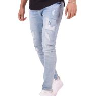 Jean Skinny Bleu Homme Project X Paris TU20017 pas cher