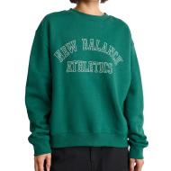 Sweat Vert Femme New Balance Graphic