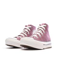 Baskets Prune Fille Converse All Star Eva Florals vue 6