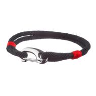 Bracelet Noir Homme Geographical Norway 315033 pas cher