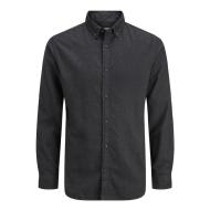 Chemise Gris Foncé Homme Jack & Jones Classic Melange