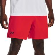 Short de Running Rouge Homme Under Armour Vanish Woven pas cher