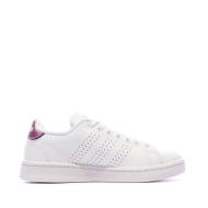 Baskets Blanches Femme Adidas Advantage vue 2
