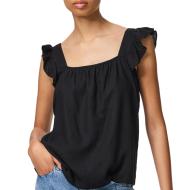 Débardeur Noir Femme Pieces Pia pas cher