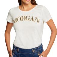 T-shirt Blanc Femme Morgan Dzanzi