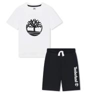 Pyjama Blanc/Noir Garçon Timberland T60050 pas cher