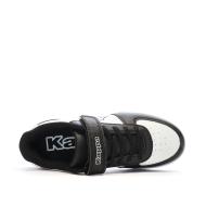 Baskets Noires/Blanches Garçon Kappa Malone vue 4