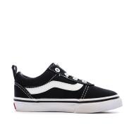 Baskets Noires/Blanches Enfant Vans Ward Slip-on vue 2
