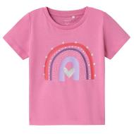 T-shirt Rose Fille Name it Beate 13226024-WOH