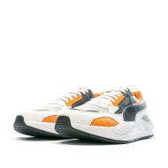 Baskets Blanche/Noir/Orange Homme Puma X-ray 2 Square vue 6