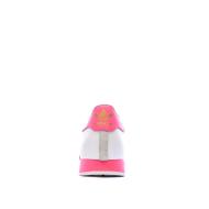 Baskets Rose/Blanc Femme Adidas Samoa vue 3