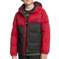Chaqueta acolchada negra/roja para niño de Quiksilver Wolfs barato