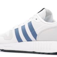 Baskets Blanc/Bleu Garçon Adidas Multix J vue 7