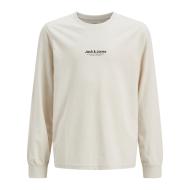 T-shirt Beige Garçon Jack & Jones Hvesterbro