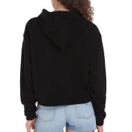 Sweat à Capuche Noir Femme Tommy Hilfiger Essential vue 2