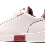 Baskets Blanches/Rouge Homme Replay Polaris vue 7
