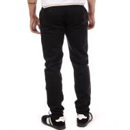 Pantalon toile Noir Homme Freeman T. Porter Gino vue 2