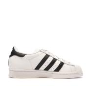 Baskets Blanches/Noires Enfant Adidas Superstar vue 2
