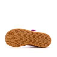 Baskets Violet Fille Adidas Court 3.0 vue 5