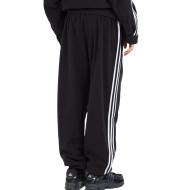 Jogging Noir Femme Adidas Fleece vue 2