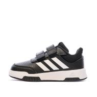 Baskets Blanches/Noires Garçon Adidas Tensaur pas cher