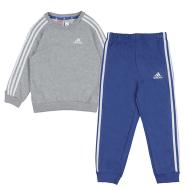 Survêtement Gris/Bleu Garçon Adidas IJ6338 pas cher