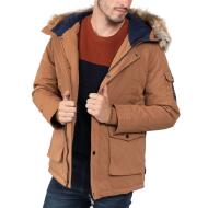 Parka Marron Homme Deeluxe Official pas cher