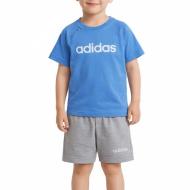 Conjunto Adidas Sum Gris/Azul, Niño barato