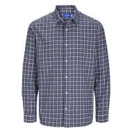 Chemise Bleu à Carreaux Homme Jack & Jones 12260776