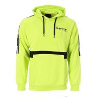 Sweat à Capuche Ver/Noir Homme Supreme GripHalo pas cher