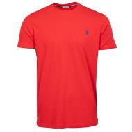 T-Shirt Rouge Homme US Polo ASSN Mick