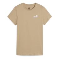 T-shirt Marron Femme Puma Ess+ Embroid