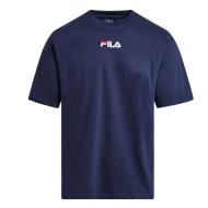 T-shirt Marine Homme Fila Embroidere pas cher