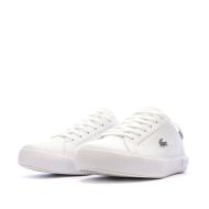 Baskets Blanches/Grises Ado Lacoste T-clip vue 6